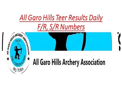 all garo hills tura teer result